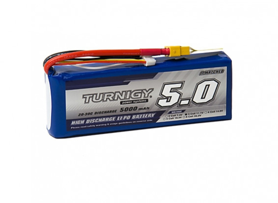 Bild von Li-Po Turnigy 5000mAh 3S1P 20C / 30C (XT60)