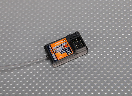Obrázek Přijímač HK GT2 3ch 2.4GHz pro HK / FlySky + OEM