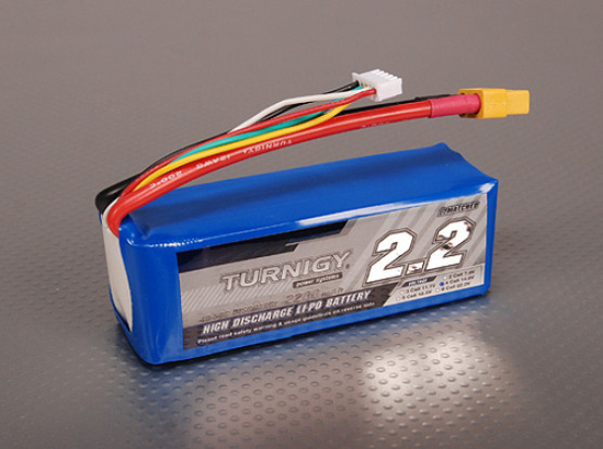 Bild von Baterie Li-Po Turnigy 2200mAh 4S1P 40C / 50C