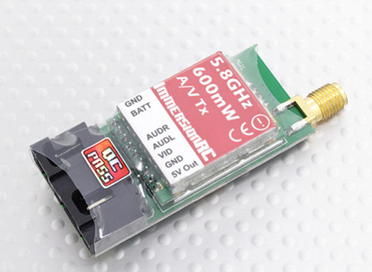 Picture of ImmersionRC 5.8Ghz Audio/Video Transmitter - FatShark compatible (600mw)