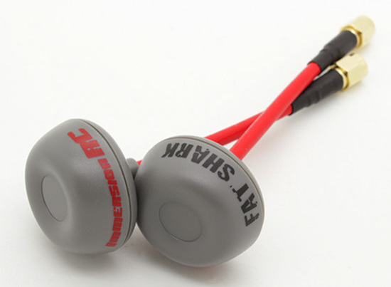 Obrázek ImmersionRC 5.8GHz Circular Polarized SpiroNet Antenna V2 (RP-SMA)