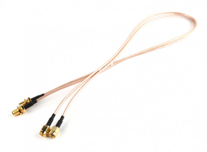 Obrázek RP-SMA Plug < - > RP-SMA Jack 500mm RG316 Extension (2pcs/set)