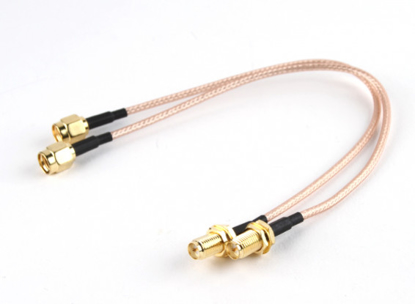Obrázek RP-SMA Plug < - > RP-SMA Jack 300mm RG316 Extension (2pcs/set)