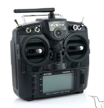 Obrázek Vysílač FrSky Taranis X9 Lite černý (ACCESS 24ch) + akumulátory