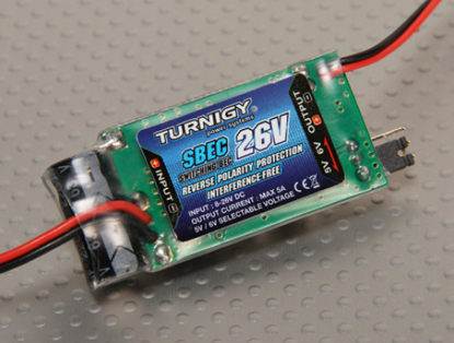 Bild von Externí SBEC Turnigy 5A (8-26V) pro Li-Po