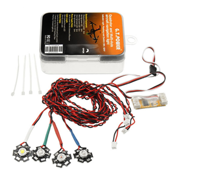 Obrázek GT POWER RC Quadrotor and Multi-Axis Aircraft Navigation Light System