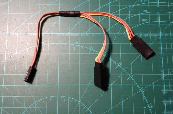 Obrázek Y servo kabel 26 AWG 150mm - typ JR