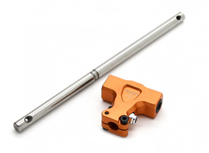 Obrázek Tarot 450 Pro/Pro V2 DFC Split Locking Main Rotor Housing and Spindle - Orange (TL48018-02)