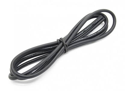 Picture of Kvalitní silikonový kabel Turnigy 14AWG - černý