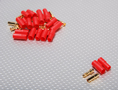 Obrázek Konektor HXT 3.5 mm Gold - balíček 10 párů + plast