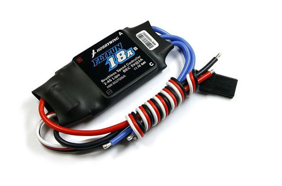 Obrázek Výborný střídavý regulátor Hobbywing FlyFun 18A / 22A (rozbalený)