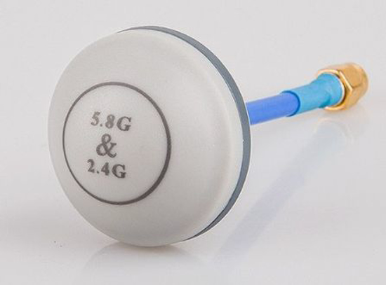 Obrázek UNI RX/TX polarizovaná kruhová anténa pro FPV 5.8 / 2.4GHz l RP-SMA