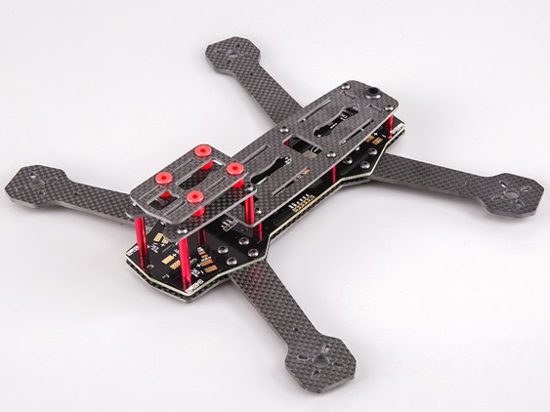 Obrázek Uhlíkový rám BeeRotor 250 Carbon Fiber FPV Racing w/PDB LED