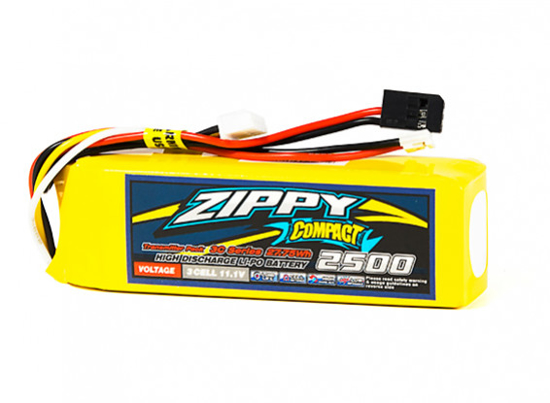 Obrázek ZIPPY Compact 2500mAh Transmitter Pack (Futaba/JR)