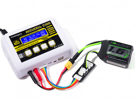Obrázek Turnigy Accucell C150 AC/DC 10A 150W Smart Balance Charger (EU Plug)