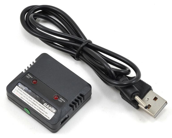 Obrázek Nabíječka 3,7V Walkera V120D02S Dual Lipo 1S USB Battery Charger any mAh Auto Shut Off