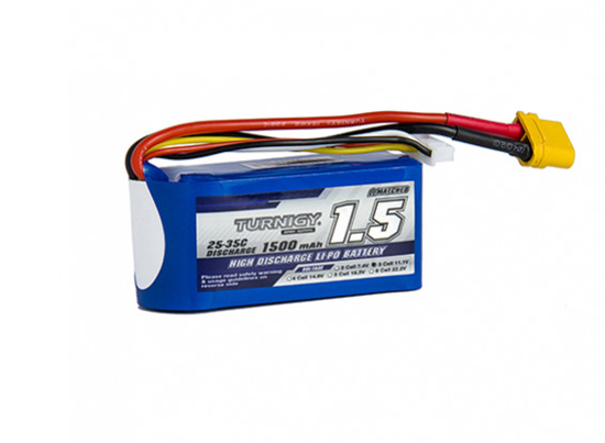 Bild von Li-Po Turnigy 1500mAh 3S1P 25C / 35C