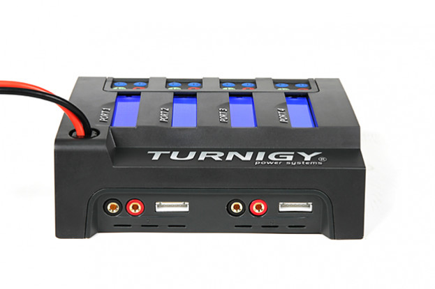 RC Turnigy Quad 4x6S Lithium Polymer Charger 400W DC Only 