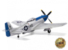 Picture of H-King P-51D Moonbeam McSwine 750mm (30") V2 w/6 Axis ORX Flight Stabilizer (PNF) Gyro