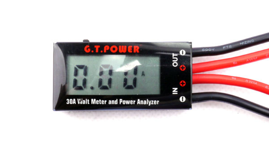 Obrázek G.T.Power LCD 30A Mni Watt Meter