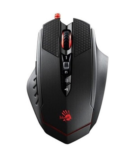 Obrázek A4tech BLOODY T70 Terminator herní myš, až 4000DPI, V-Track technologie, 160KB paměť, USB, CORE 2