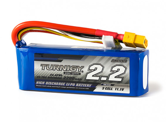 Obrázek Baterie Li-Po Turnigy 2200mAh 3S1P 35-70C