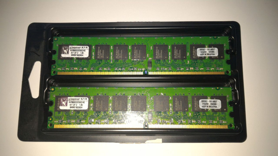 Obrázek 4G DDR2-800 CL5 ECC 240-Pin DIMM Kit KVR800D2E5K2/4G