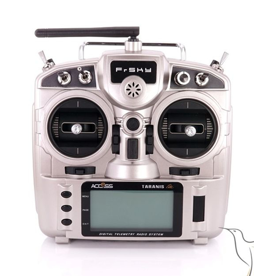 Obrázek Vysílač FrSky Taranis X9 Lite S stříbrný (ACCESS 24ch) + akumulátory