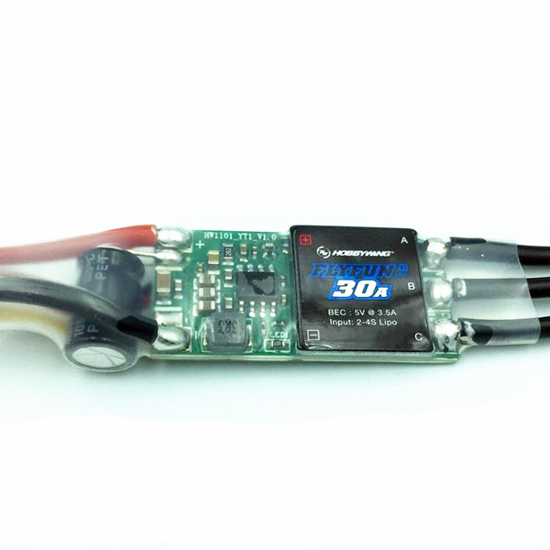 Bild von Hobbywing FlyFun V5 Series 30A 2-4S Mini V5 ESC