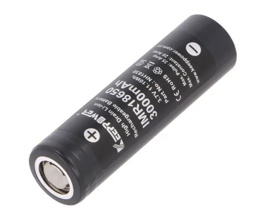 Obrázek Akumulátor IMR18650 3000MAH HIGH DRAIN LI-ION 20A KEEPPOWER
