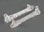 Obrázek Upgrade Arms for F450 / H550 Flamewheel Style Multirotors (Clear) (2pcs)