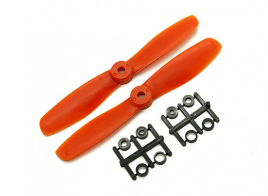 Picture of Gemfan Bull Nose BN 5045 Propellers CW/CCW Set (Orange) 5 x 4.5