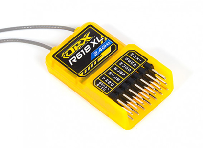 Obrázek OrangeRx R618XL 6Ch 2.4GHz DSM2/DSMX