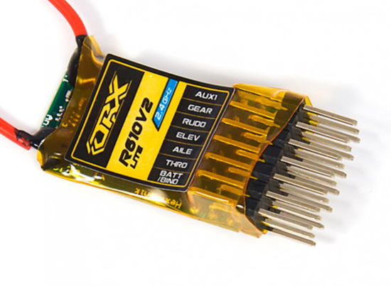 Obrázek OrangeRx R610V2 Lite DSM2 6CH 2.4GHz CPPM V2