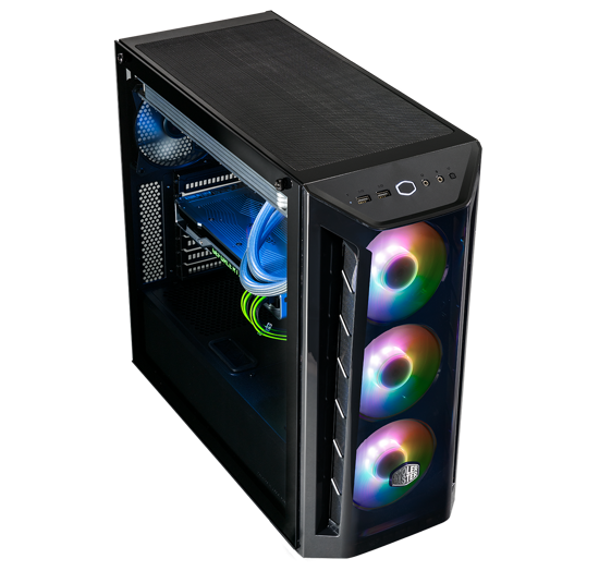 Obrázek Herní PC MasterBox MB520 ARGB CPU Core i5-10400F 16GB SSD 500GB / w RTX 2060 6GB*