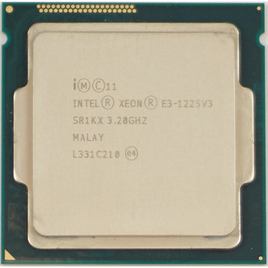 Obrázek INTEL XEON E3-1225 V3 (SR1KX) 3.20GHZ QUAD (4) CORE LGA1150 84W CPU