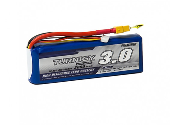 Bild von Li-Po Turnigy 3000mAh 3S1P 30C (XT60)