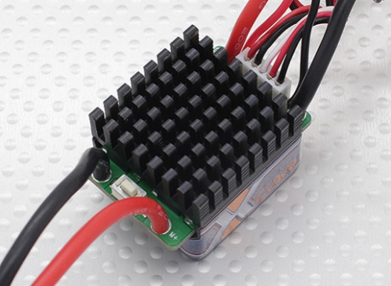 Picture of Stejnosměrný regulátor HobbyKing X-Car 45A Brushed Car ESC
