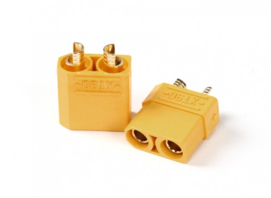 Bild von Konektory Nylon XT90 pár (samec + samice) 90A+