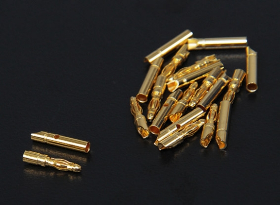 Obrázek Konektory 2 mm - balíček 20 kusů / 10 párů