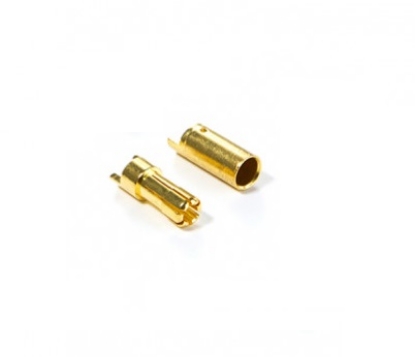 Obrázek Zlacený konektor Polymax 5.5mm (1pár)