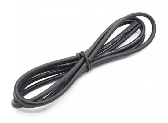 Bild von Kvalitní silikonový kabel Turnigy 12 AWG - černý