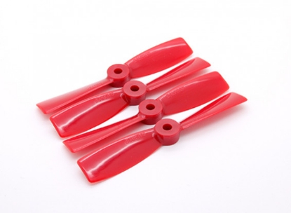 Obrázek Dalprops "Indestructible" Bull Nose 4045 Propellers CW/CCW Set Red (2 pairs)