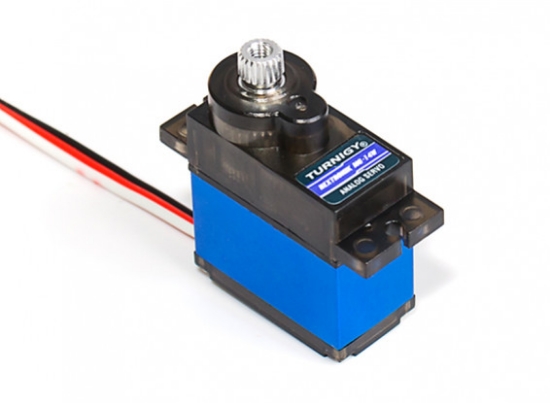 Obrázek Mini servo Turnigy MG-14W BB Waterproof Analog Micro Servo Metal Gears & Metal Sink Case